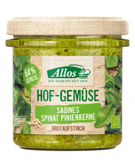 Allos - Hofgemüse Steffi's spinach pine nuts - 135g
