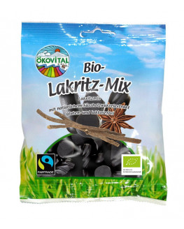 Ökovital - Bio Lakritzmix - 80g | Miraherba Bio Süßigkeiten