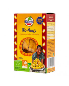 Kipepeo - getrocknete Bio-Mango - 100g  | Miraherba Bio Lebensmittel