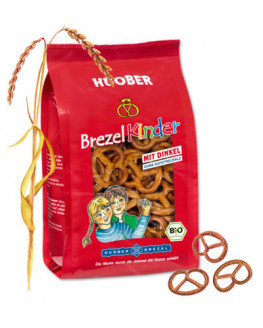 Huober - enfants bretzel d'épeautre - 125g | Snacks bio Miraherba
