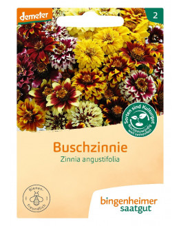 Bingenheimer Saatgut - Bush Zinnia - 0.4g | Plantes de Miraherba