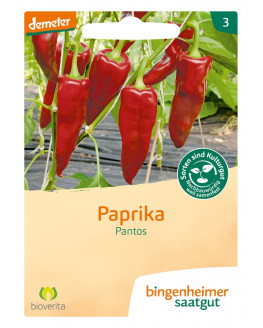 Bingenheimer Saatgut - Paprika Pantos | Plantas de Miraherba
