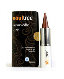 soultree - Kajal Clay Brown - 3g | Miraherba natural cosmetics