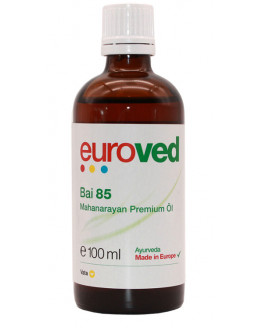 euroved - Bai 85 Mahanarayan Oil - 100ml | Miraherba Ayurveda