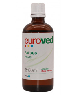 euroved - Bai 386 Aceite Pitta - 100ml | Miraherba Ayurveda