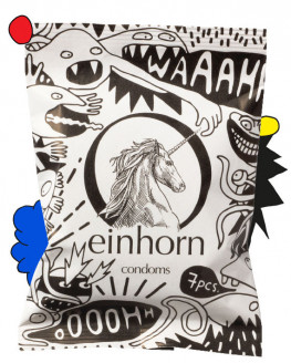 einhorn - condones retorno de los monstruos de esperma - 7 piezas