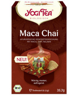Yogi Tea - Maca Chai Bio - 17 sachets de thé | Thé bio Miraherba