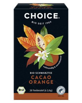 CHOICE - Cacao Orange Organic Tea - 40g | Miraherba organic tea