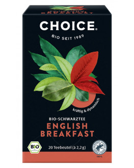 CHOICE - English Breakfast Organic Tea - 44g | Miraherba organic tea