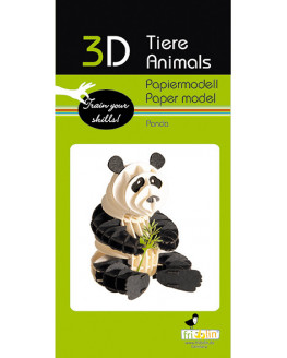Fridolin - Kit de papel Panda | Miraherba Navidad