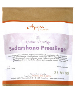 Ajapa - Sudarshana Presslinge - 90g | Miraherba Ayurveda