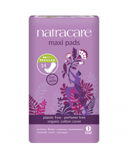 Natracare - Maxi Sanitary Pads Regular - 14 Piece